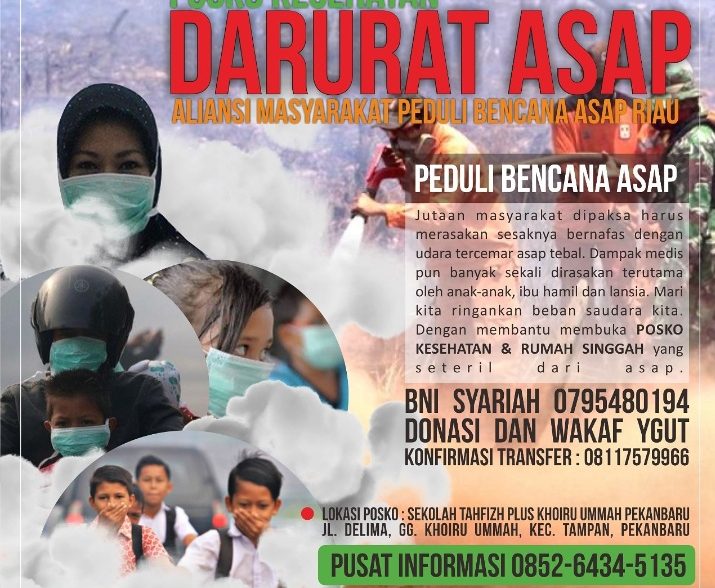 Khoiru Ummah Berbagi : Darurat Asap Riau