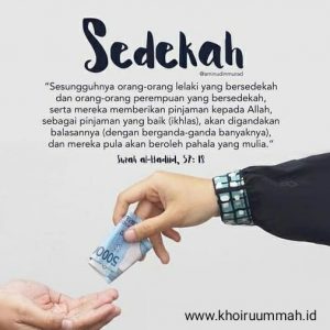 Bersedekahlah Meski Tak Mampu